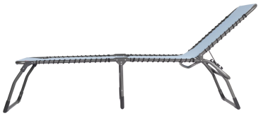 Preview: FIAM® Liegestuhl CASANOVA XXL 037TX Hellblau